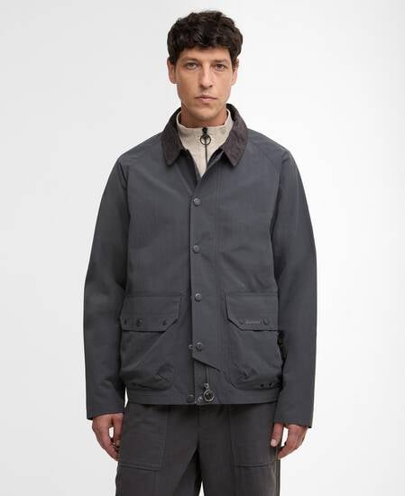 Re-Engineered Casual Chore Jacket Asphalt