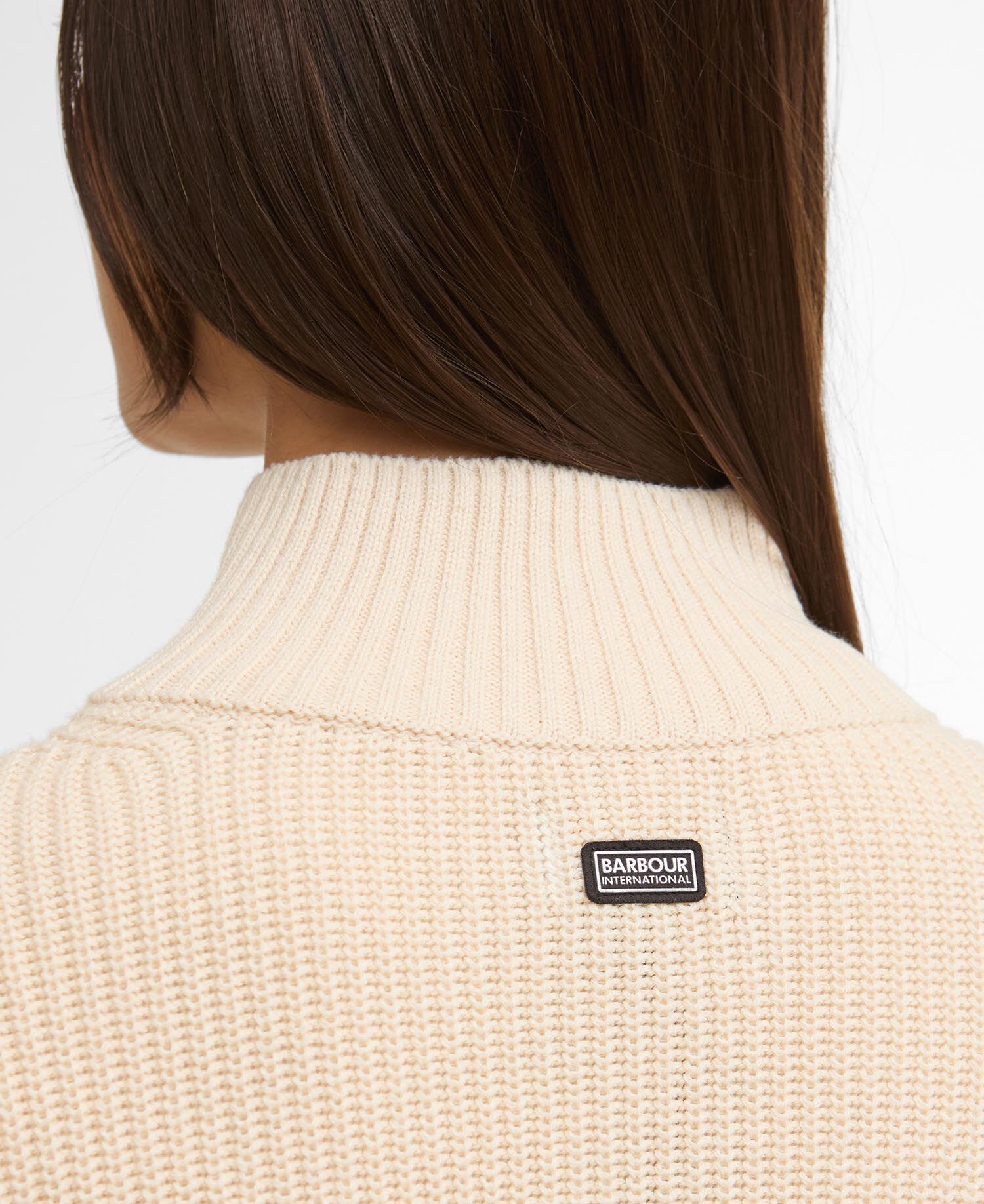 Kennedy Knitted Jumper Bone White