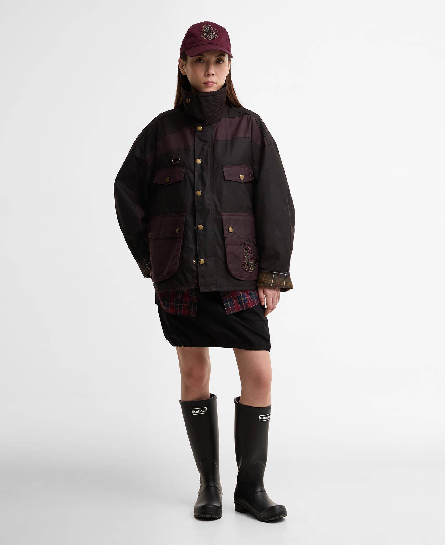 Giacca cerata Porter Barbour x Feng Chen Rustic image number 4