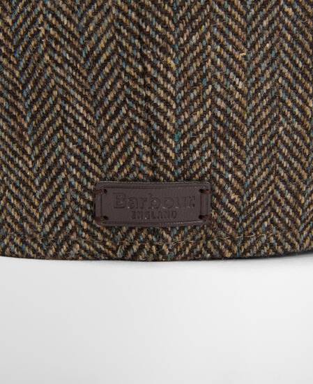 Fyne Tweed Baker Boy Cap Brown