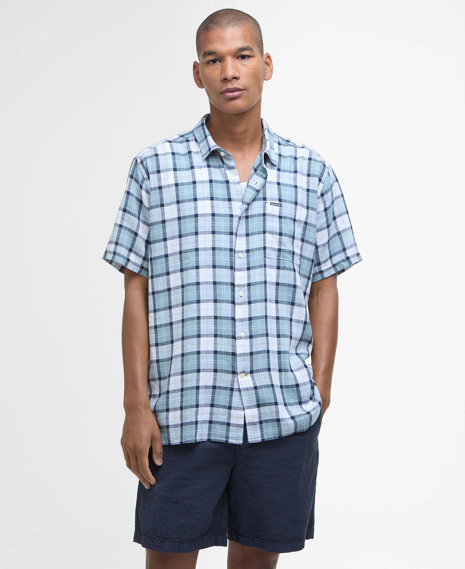 Midfield Tartan Regular Short-Sleeved Shirt image number 0