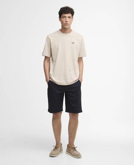 Lightweight Stretch Tailored Chino Shorts Navy
