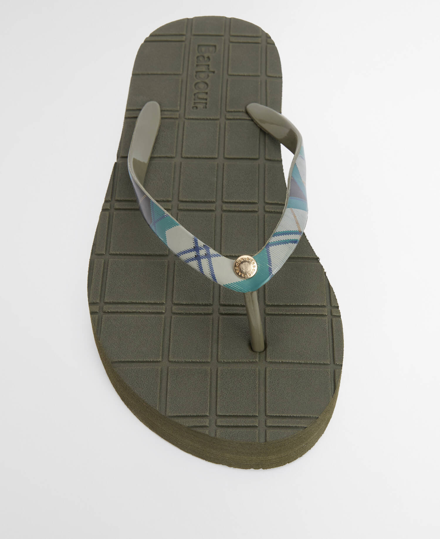Flip Flops Tilda Olive/Ancient Tartan image number 2
