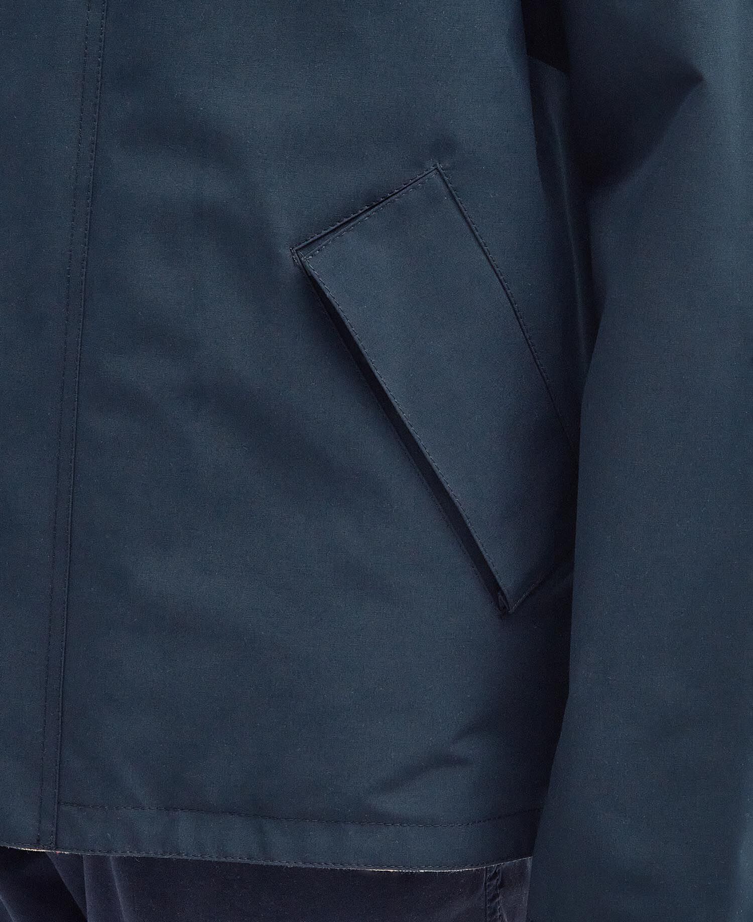Oversized Reversible Transporter Jacket Navy-Dress