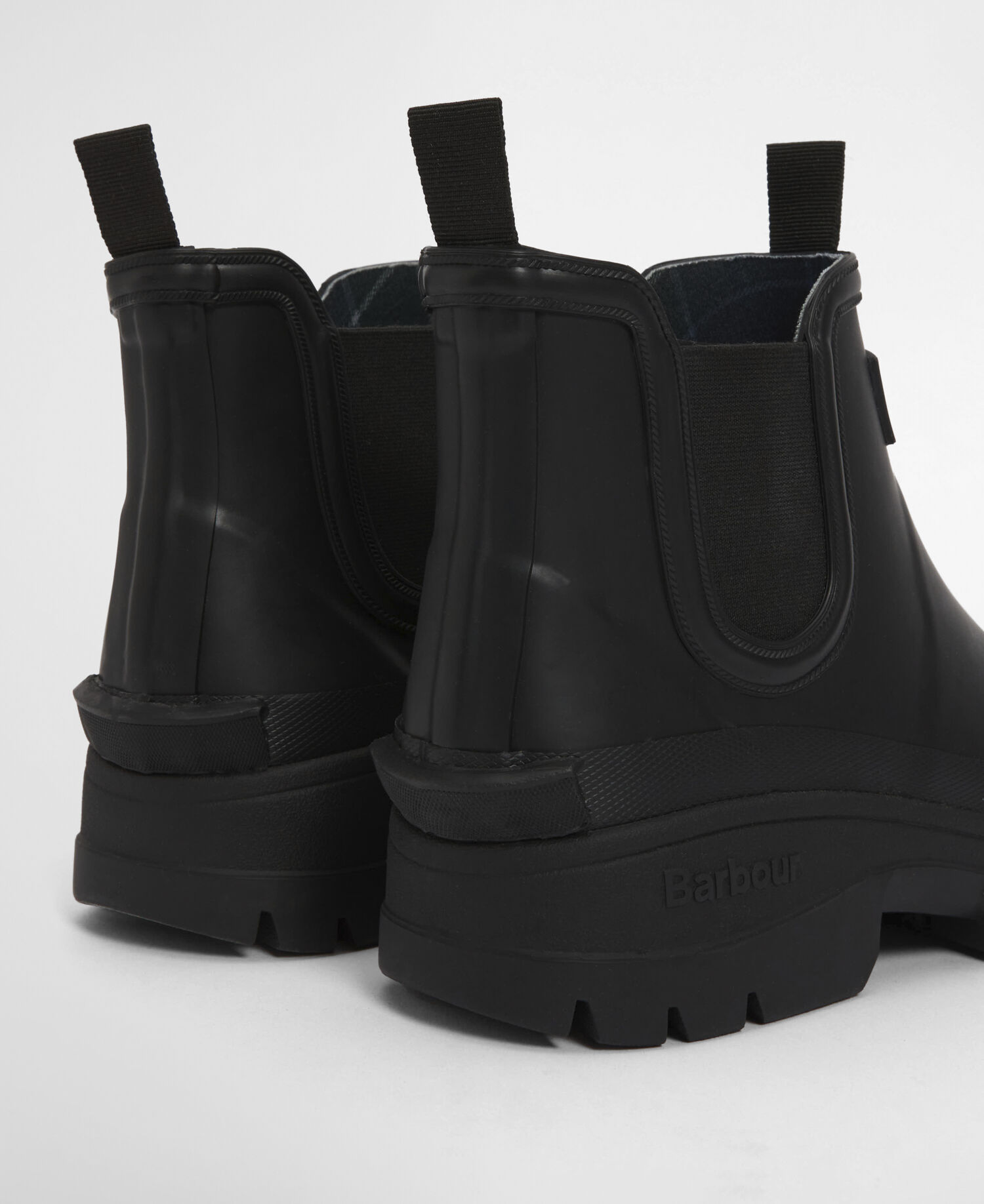 Barbour x ARKET Chelsea Wellingtons Black