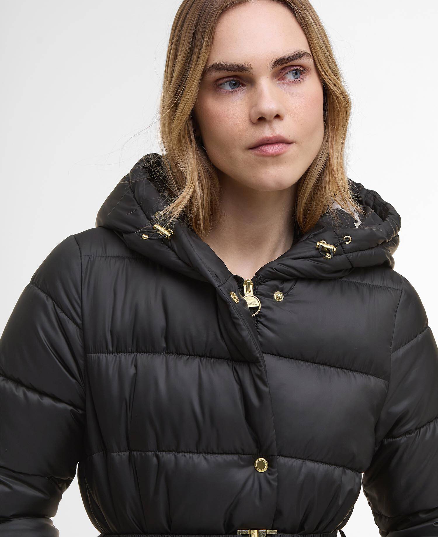 Short Track Line Puffer Jacket image number 3