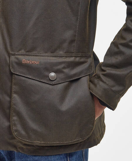 Ogston Waxed Jacket Olive