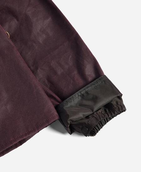 Spey Slim Waxed Jacket Bordeaux
