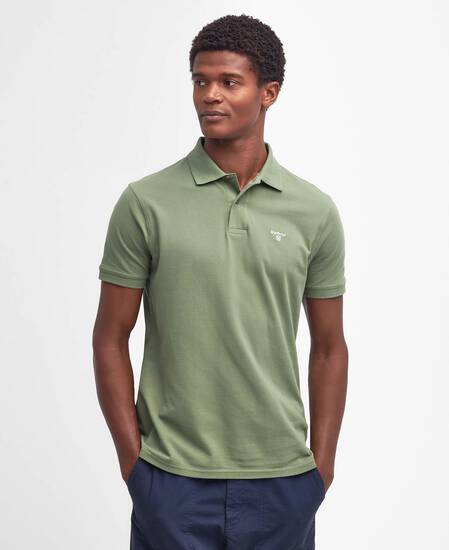 Lightweight Sports Short-Sleeved Polo Shirt Burnt Olive