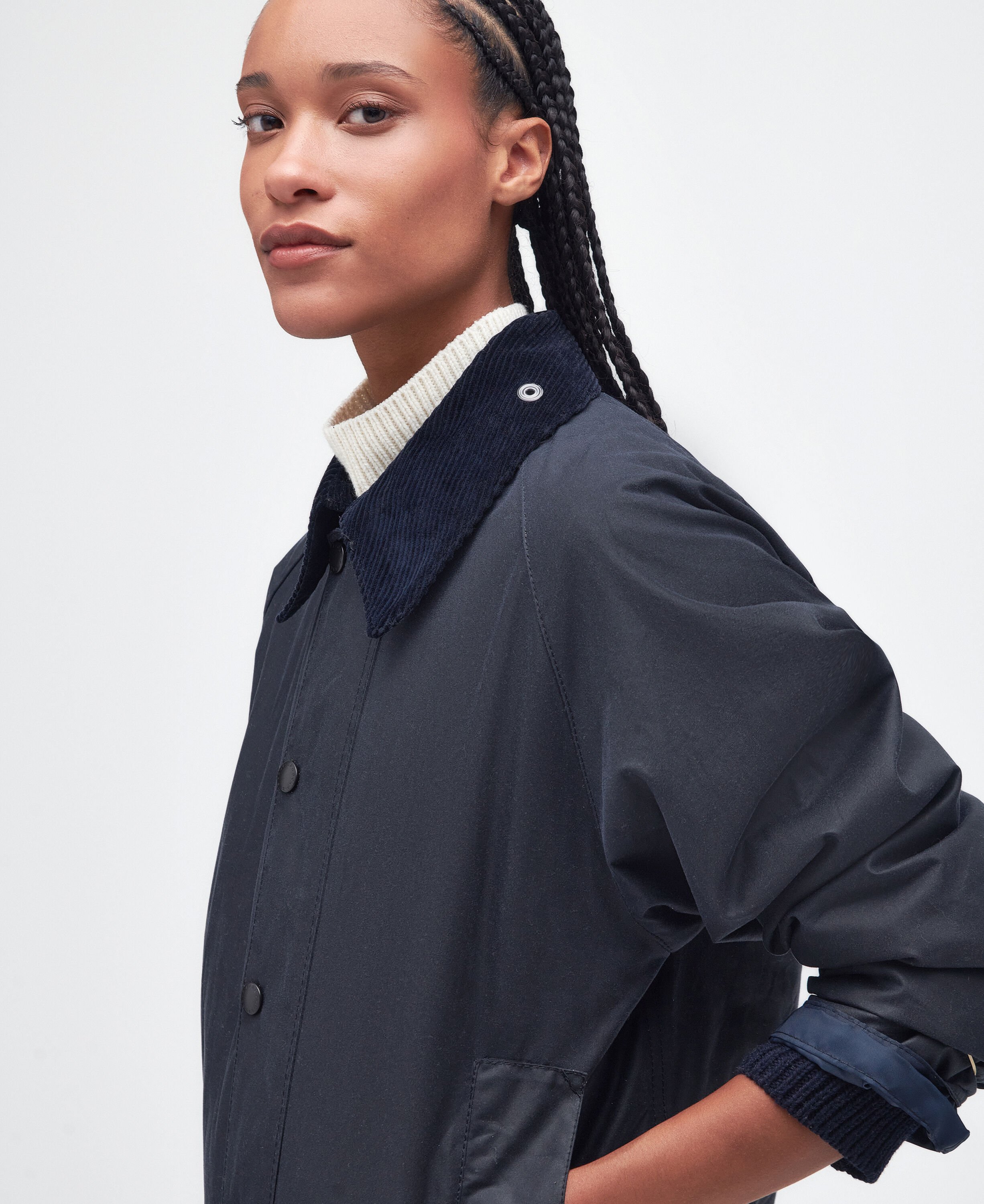 Beaufort&reg; Waxed Jacket Classic Navy