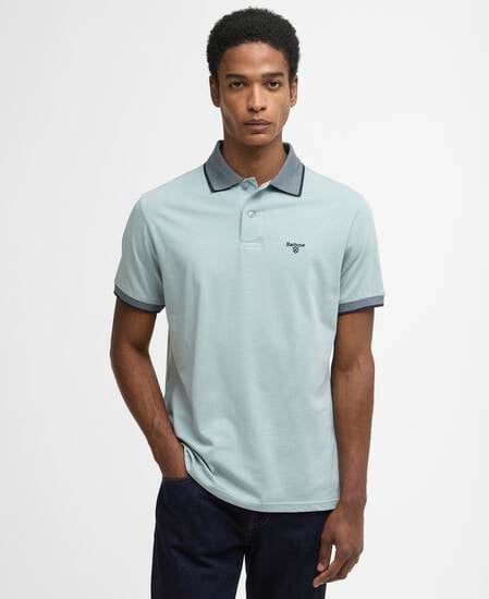 Cornsay Short-Sleeved Polo Shirt Slate