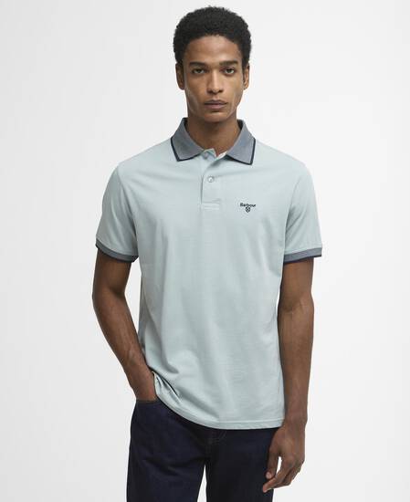 Cornsay Short-Sleeved Polo Shirt Slate