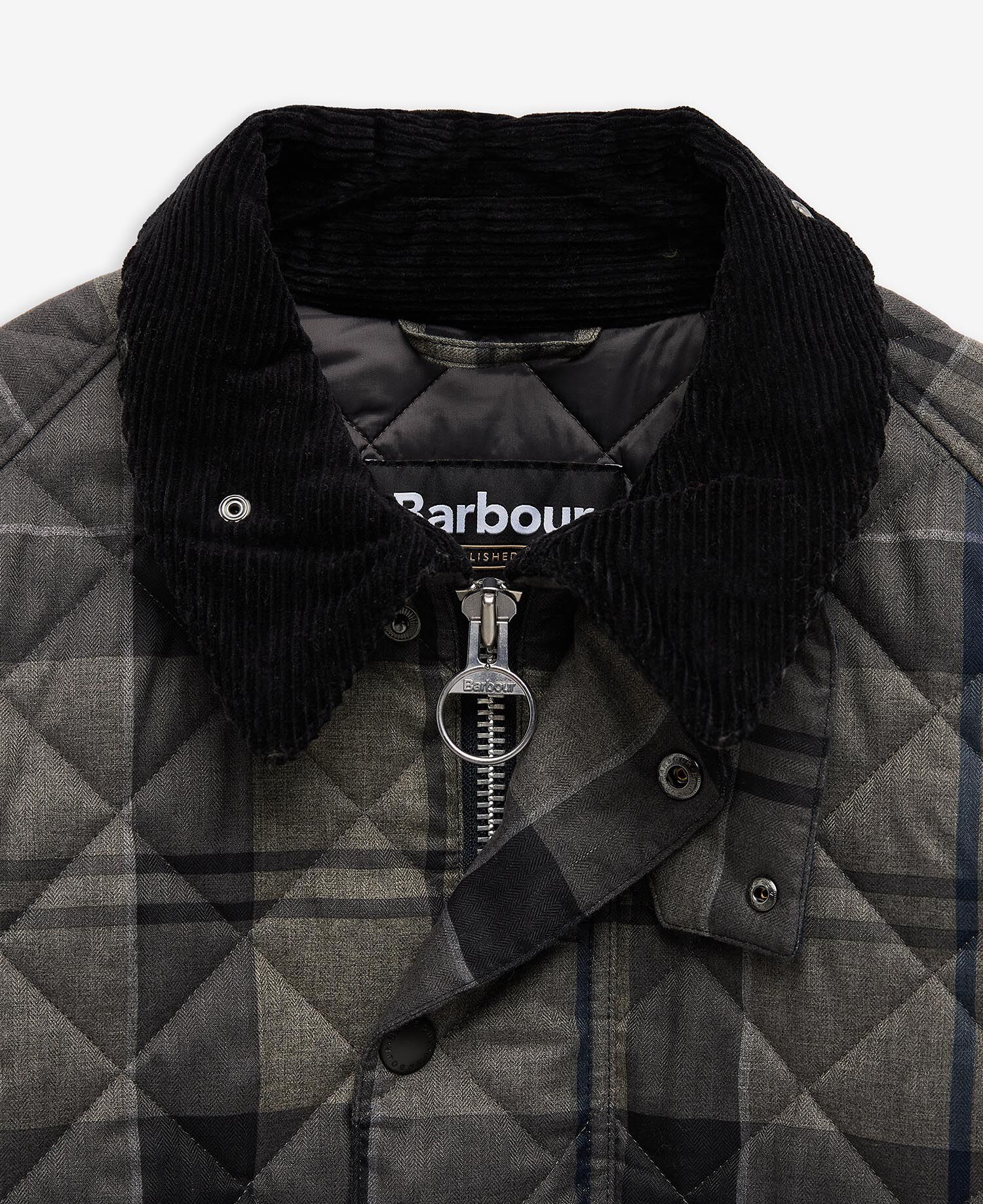 Buy Tartan Transport Quilted Jacket for USD 385.00 | BARBOUR_US