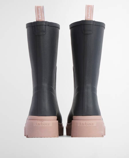 Devlin Wellingtons Dusky Grey/Gardenia Pink