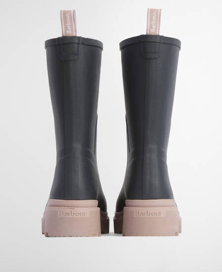 Devlin Wellingtons Dusky Grey/Gardenia Pink