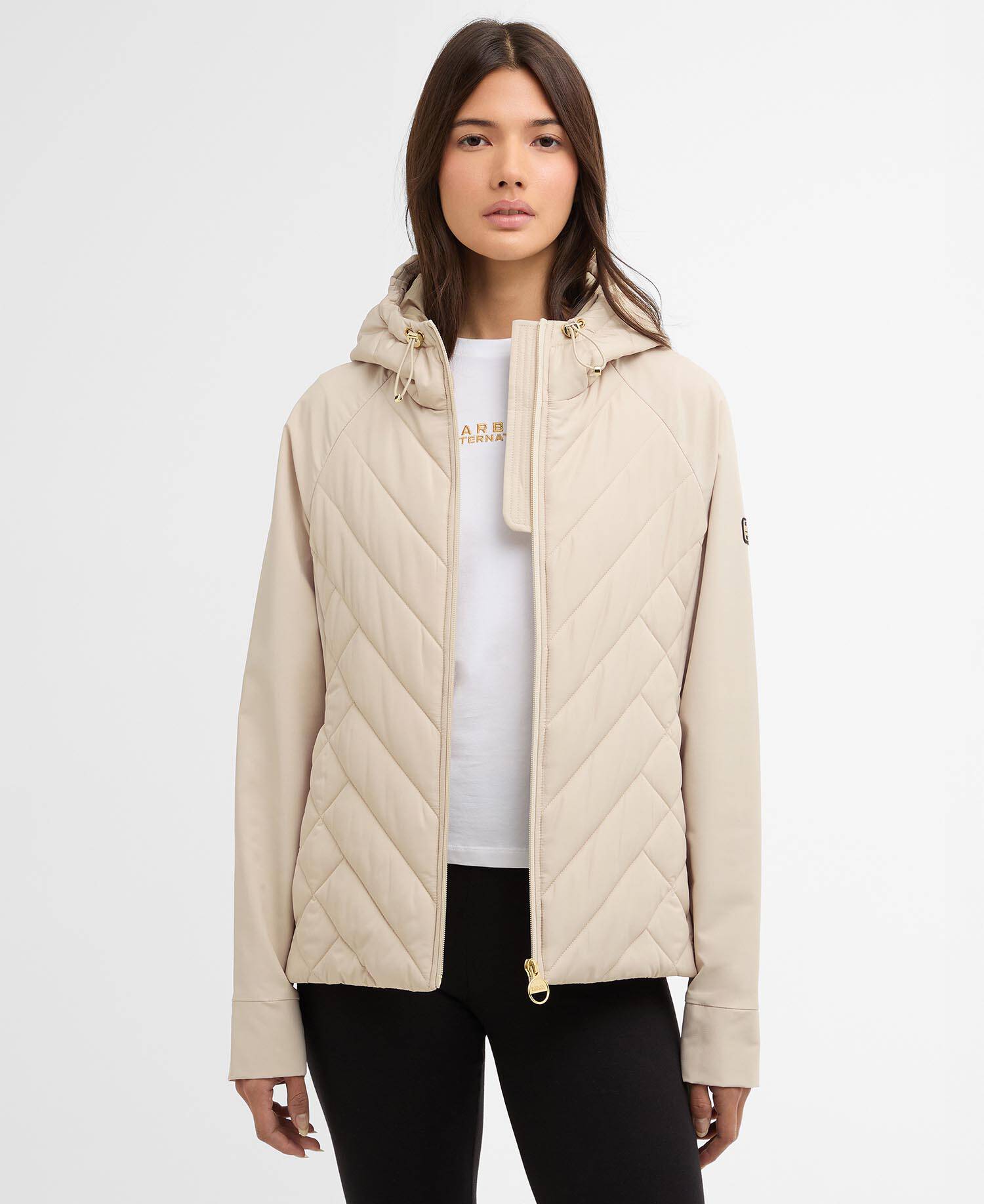 Dakota Quilted Sweatshirt Cement image number 0