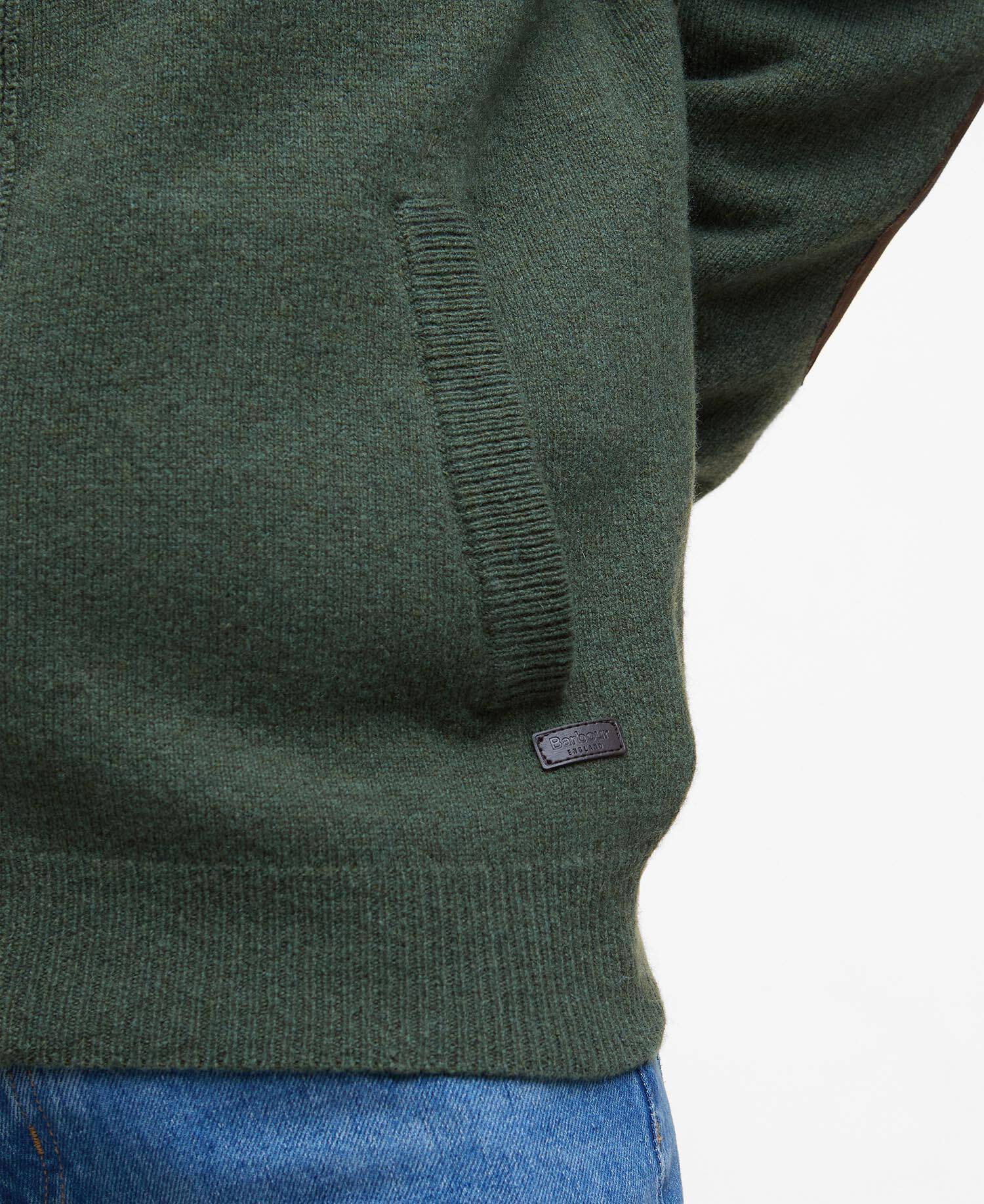 Maglione con zip Patch image number 5