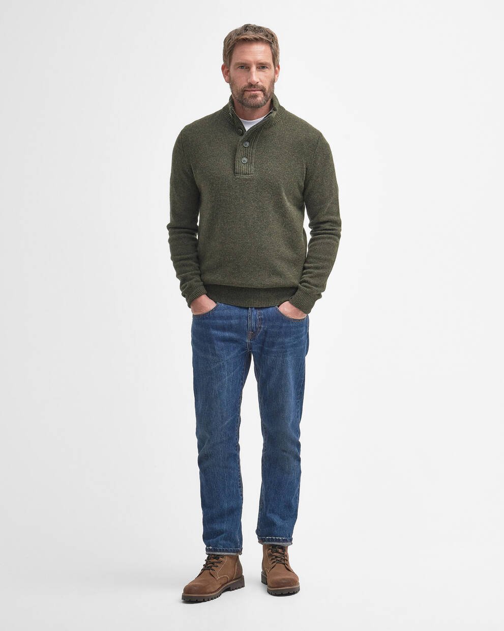 Felpa con toppa sul gomito Essential