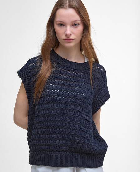 Melanie Sweater Vest Navy