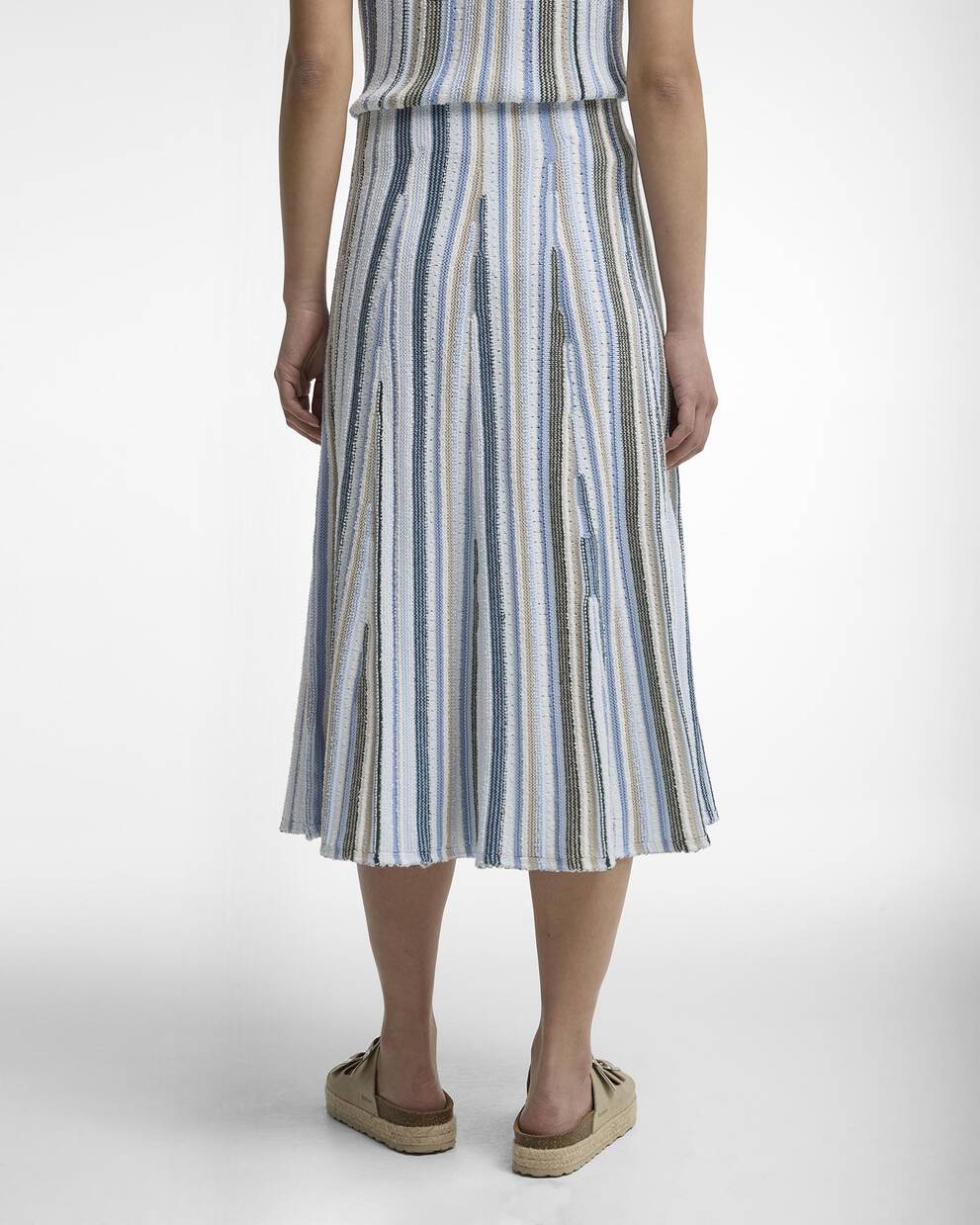 Josie Knitted Midi Skirt Multi