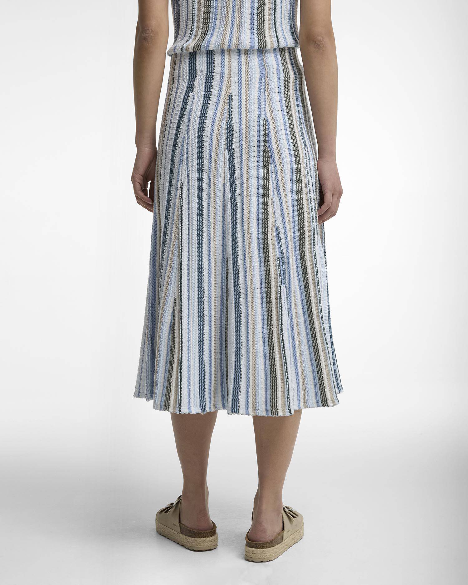 Josie Knitted Midi Skirt Multi image number 2