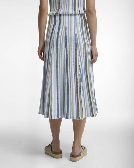 Josie Knitted Midi Skirt Multi