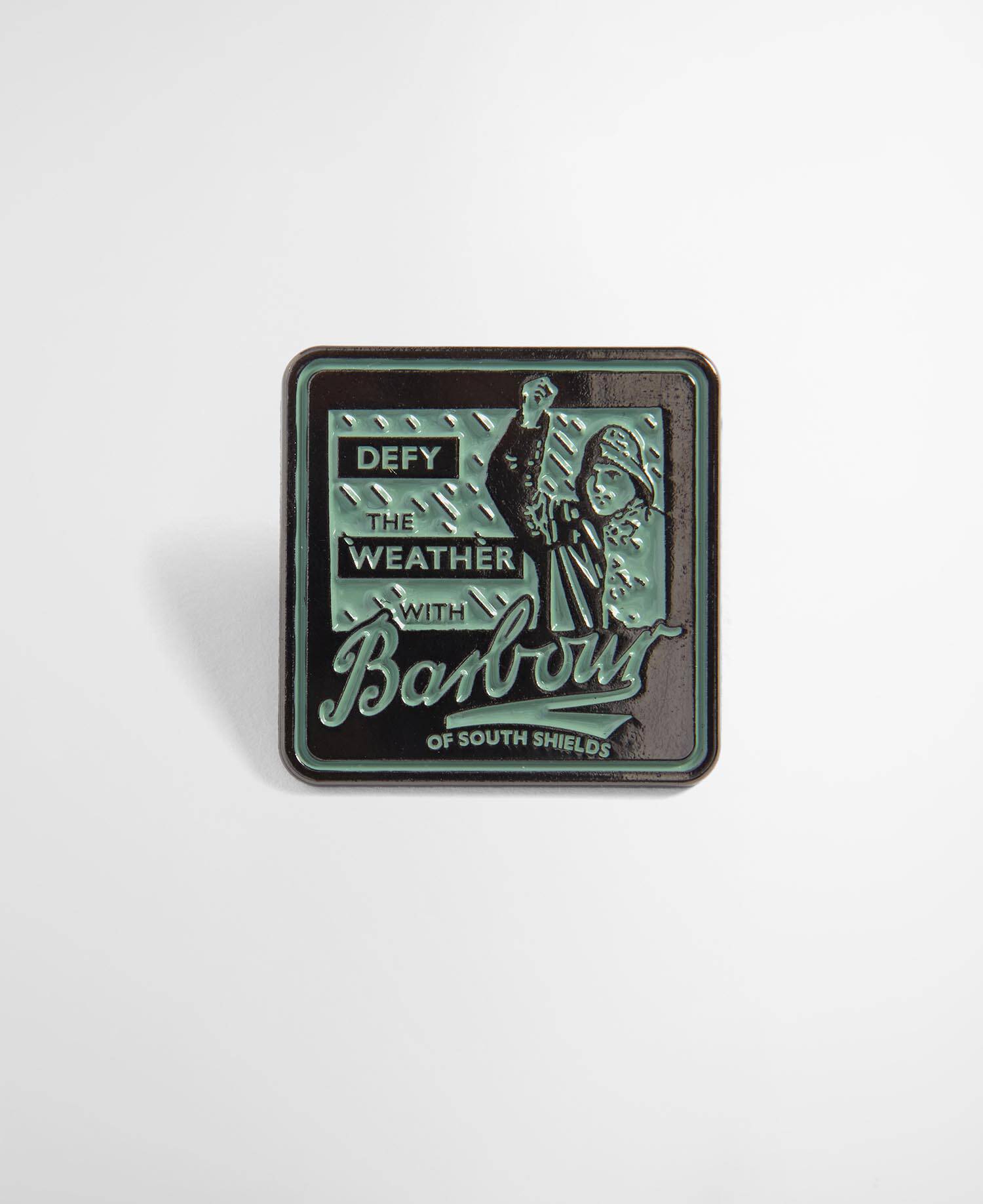 Barbour Weather Pin Badge image number 1