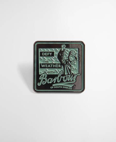Barbour Weather Pin Badge Weather Barbour Weather Pin Badge Weather