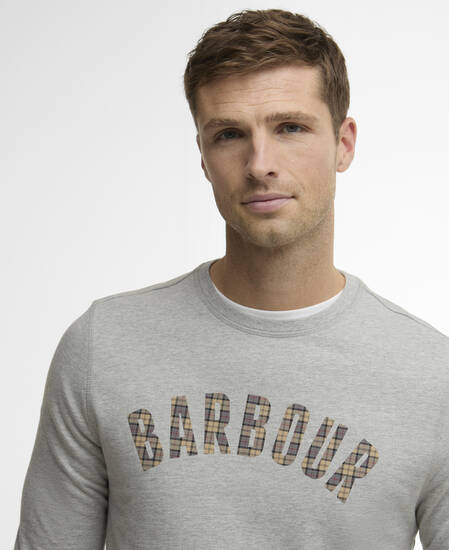 Pullover Berwick Rundhalsausschnitt Grey Marl