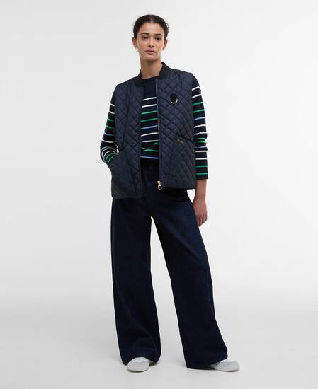 Hawkins Striped Long-Sleeved T-Shirt Navy Stripe Hawkins Striped Long-Sleeved T-Shirt Navy Stripe