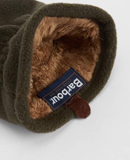 Coalford Fleece Gloves Olive