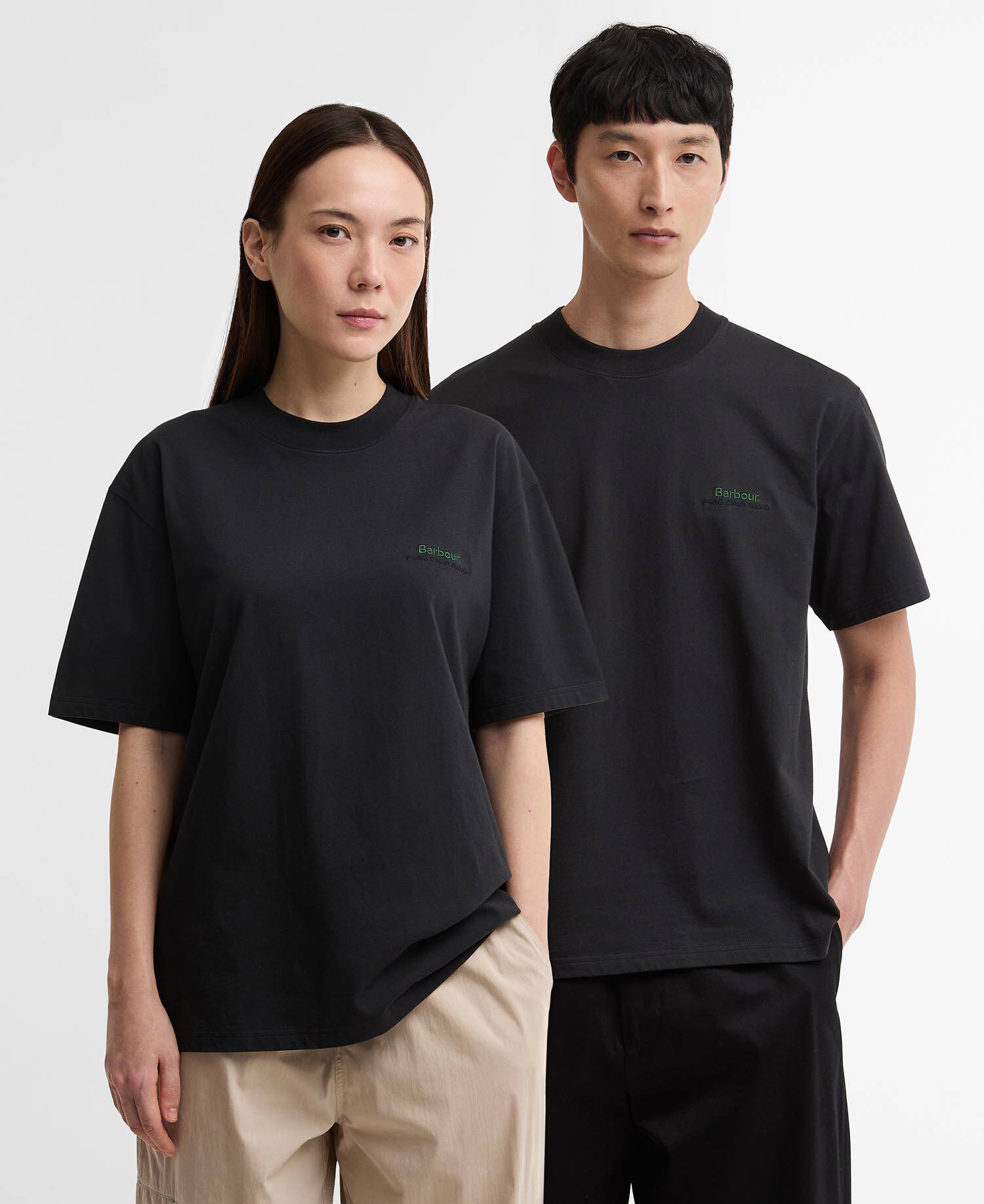 Barbour x Feng Chen Wang Graphic T-Shirt Black image number 0