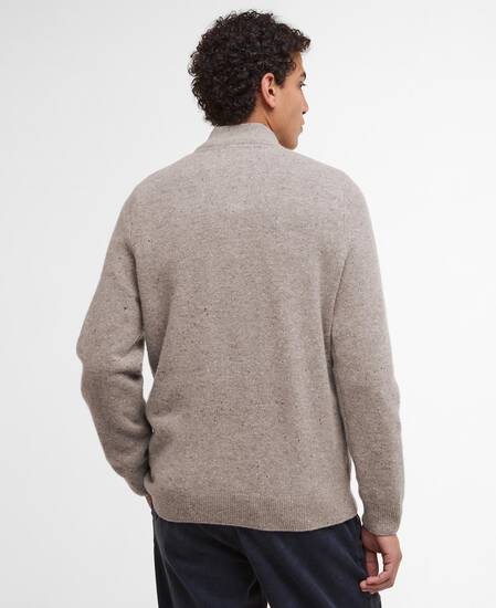 Tainsbury Half-Zip Jumper Stone
