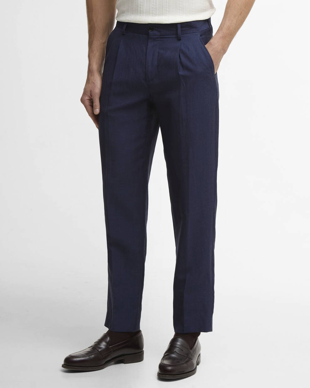 Willowtree Linen Blend Trouser