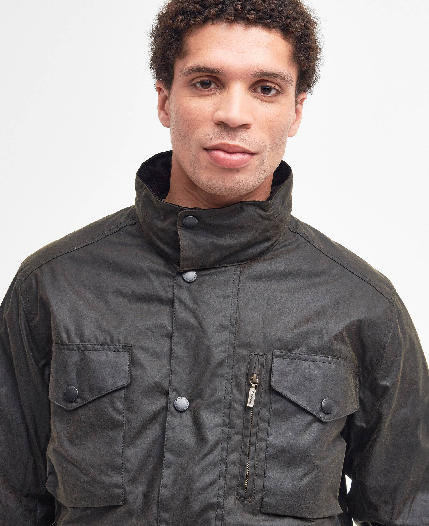 Sapper Waxed Jacket Olive-Classic image number 3