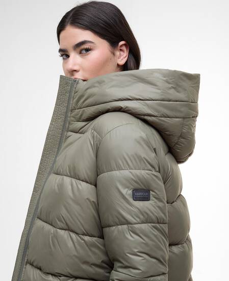 Olivios Puffer Jacket Dusky Khaki