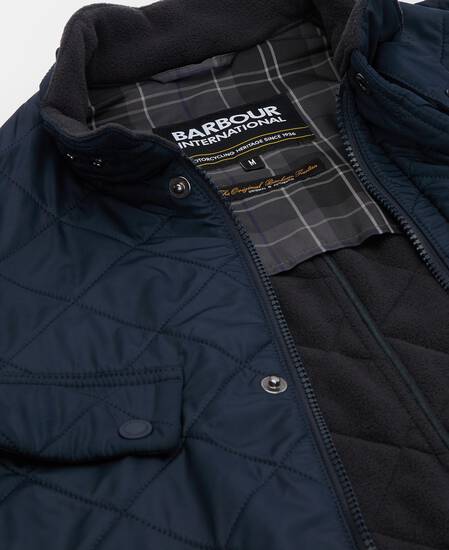 Contemporary Ariel Polarquilt Jacket Navy
