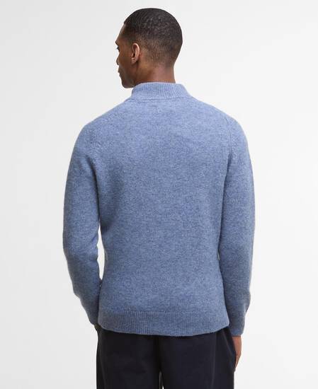 Talder Half-Zip Jumper Bluestone