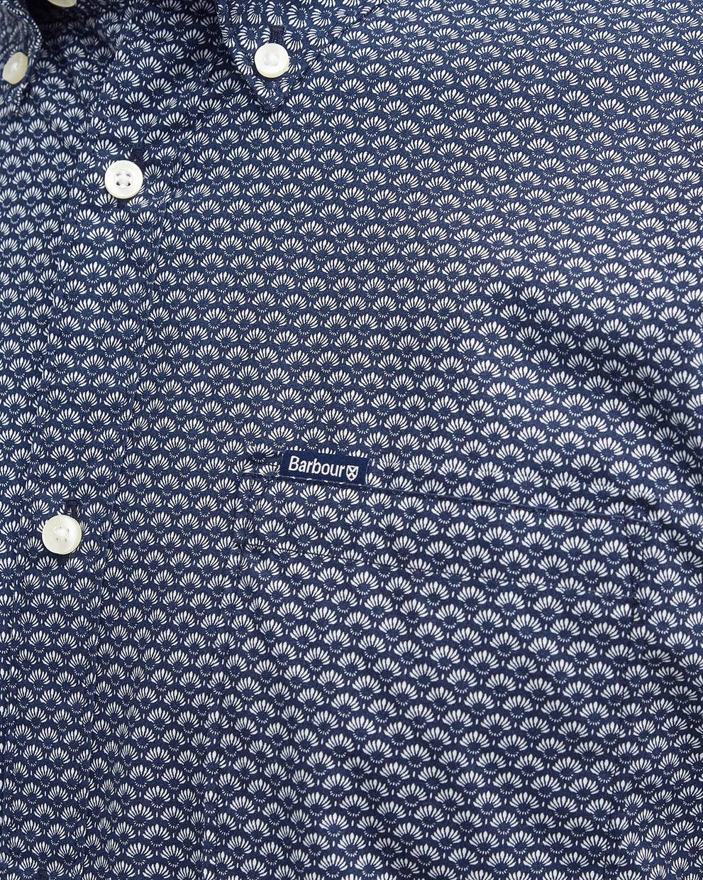 Shell Tailored Short-Sleeved Polo Shirt