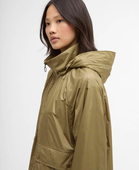 Giacca antipioggia Rowane Bleached Olive