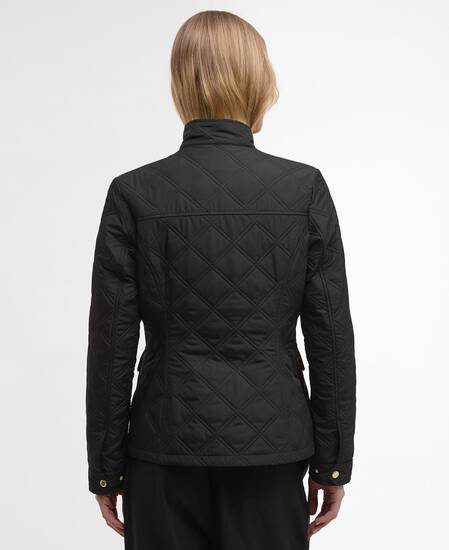 Halsey Quilted Jacket Black/Dusky Khaki Halsey Quilted Jacket Black/Dusky Khaki
