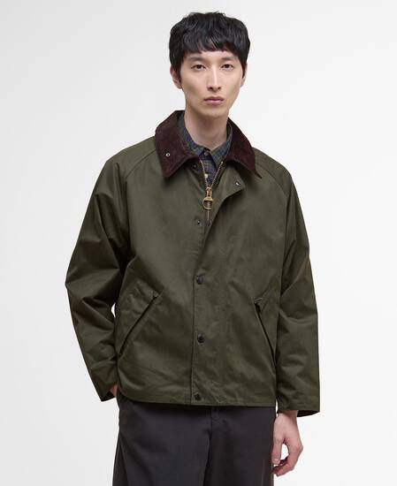 Transporter Oversized Casual Jacket Sage