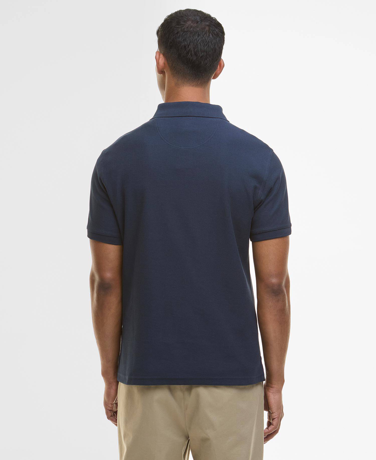 Selside Textured Tailored Polo Shirt image number 2