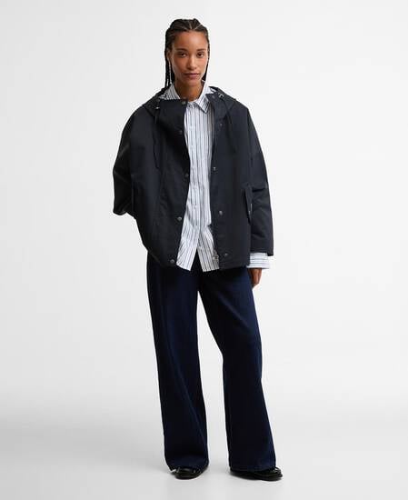 Jacke Kingswood Showerproof Dark Navy/Navy Gingham