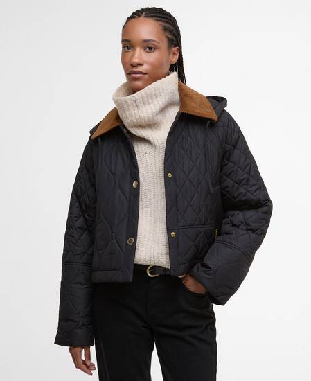 Lilian Quilted Jacket Black