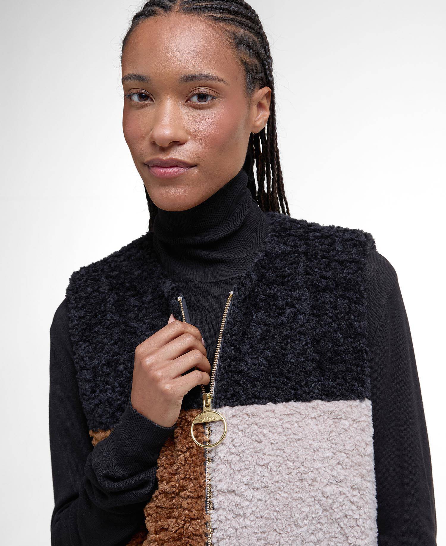 Gilet in pile Cathy image number 3