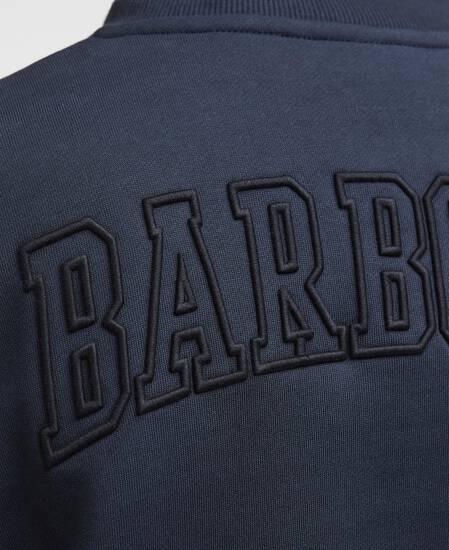 Cragwell Relaxed Half-Zip Sweatshirt Dark Navy