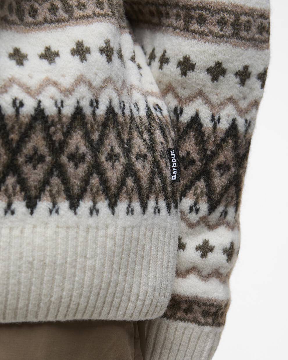 Hase Fair Isle Crew Neck Jumper