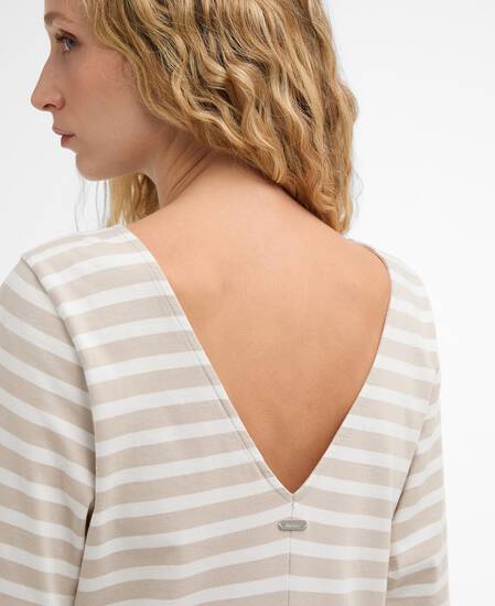 Lucinda Striped Mini Dress Mist Stripe