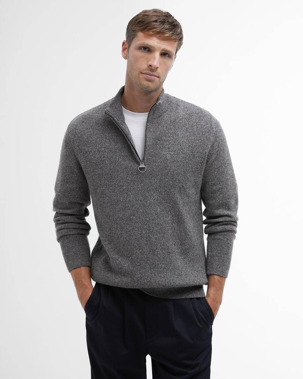 Essential Tisbury Half-Zip Jumper